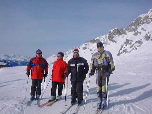 Gerd, Hilde, Wolfgang und Christian